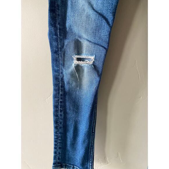 H&M Distressed Girls Skinny Jeans- Size 5-6Y - Picture 2 of 4